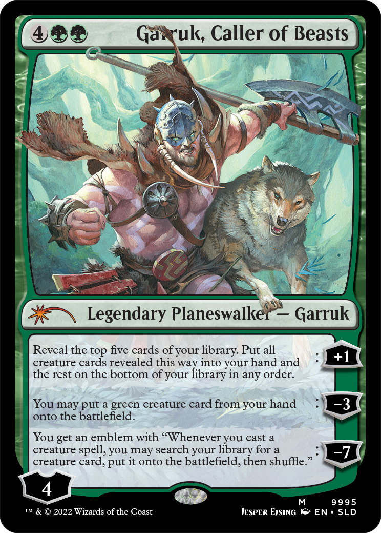 Garruk, Caller of Beasts [Secret Lair Drop Series] | Game Grid - Logan