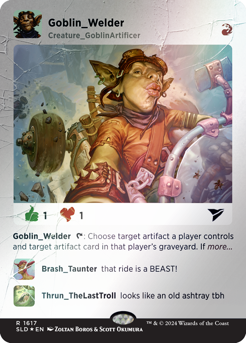 Goblin Welder (Rainbow Foil) [Secret Lair Drop Series] | Game Grid - Logan