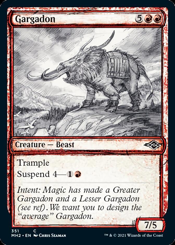 Gargadon (Sketch) [Modern Horizons 2] | Game Grid - Logan
