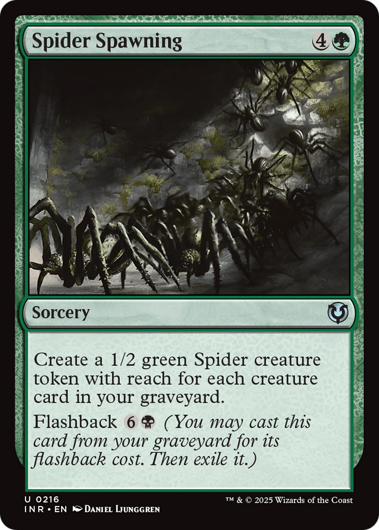 Spider Spawning [Innistrad Remastered] | Game Grid - Logan