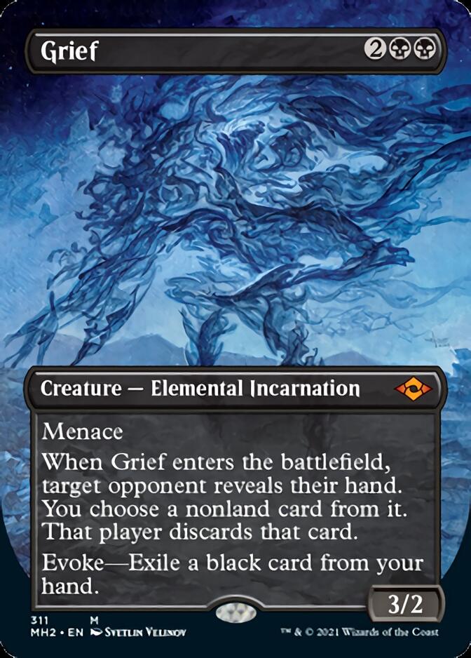 Grief (Borderless Alternate Art) [Modern Horizons 2] | Game Grid - Logan