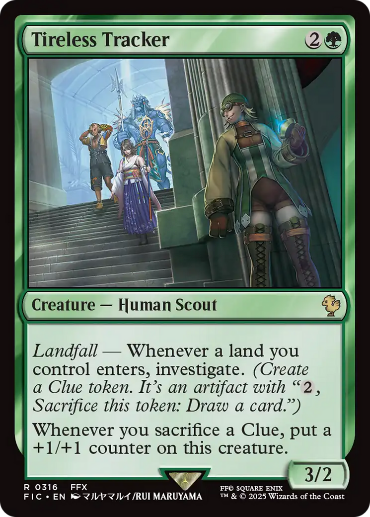 Tireless Tracker [FINAL FANTASY Commander] | Game Grid - Logan