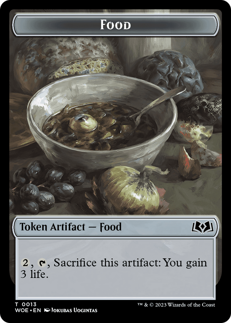 Food (0013) Token [Wilds of Eldraine Tokens] | Game Grid - Logan