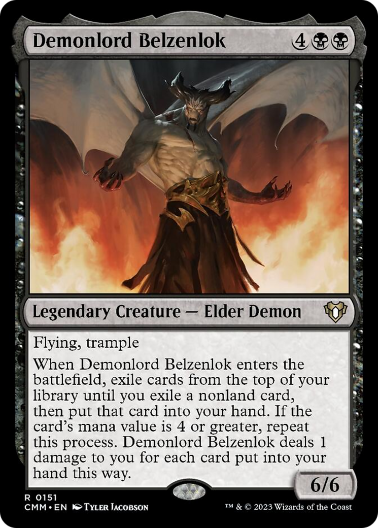 Demonlord Belzenlok [Commander Masters] | Game Grid - Logan