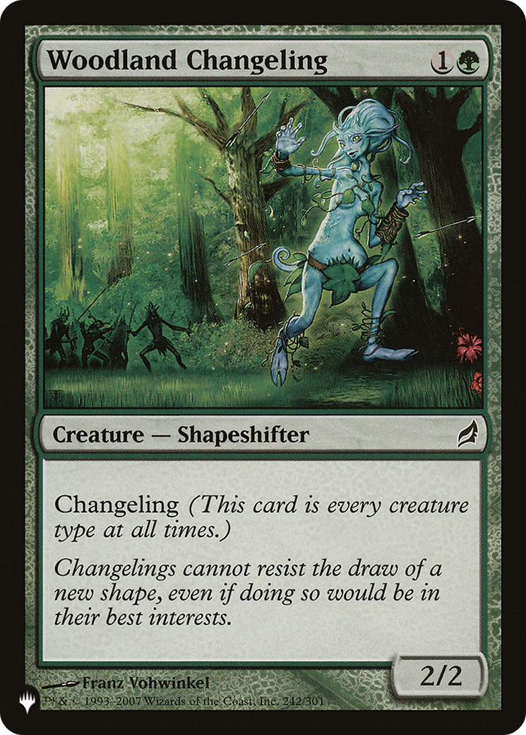 Woodland Changeling [The List Reprints] | Game Grid - Logan