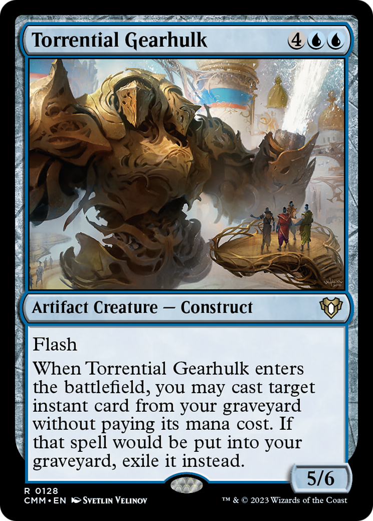 Torrential Gearhulk [Commander Masters] | Game Grid - Logan