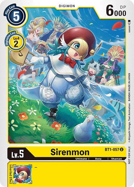 Sirenmon [BT1-057] (Winner Pack Double Diamond) [Release Special Booster Promos] | Game Grid - Logan