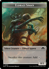 Eldrazi Spawn // Whale Double-Sided Token [Modern Horizons 3 Tokens] | Game Grid - Logan