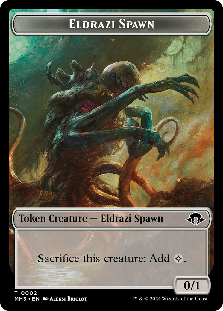 Eldrazi Spawn // Insect (0025) Double-Sided Token [Modern Horizons 3 Tokens] | Game Grid - Logan