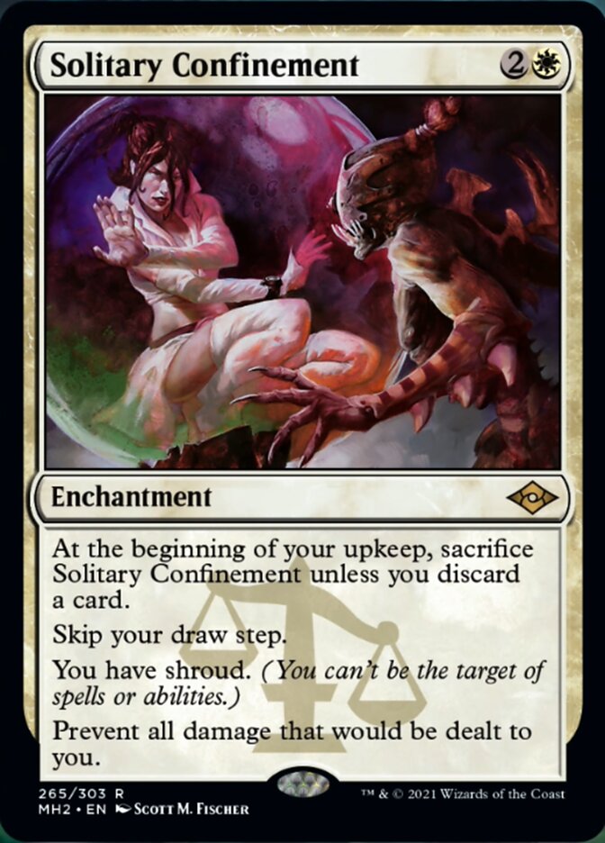 Solitary Confinement (Foil Etched) [Modern Horizons 2] | Game Grid - Logan