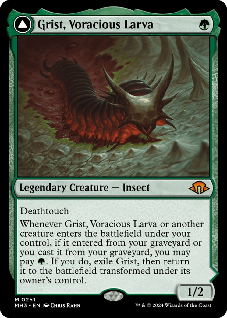 Grist, Voracious Larva // Grist, the Plague Swarm [Modern Horizons 3] | Game Grid - Logan