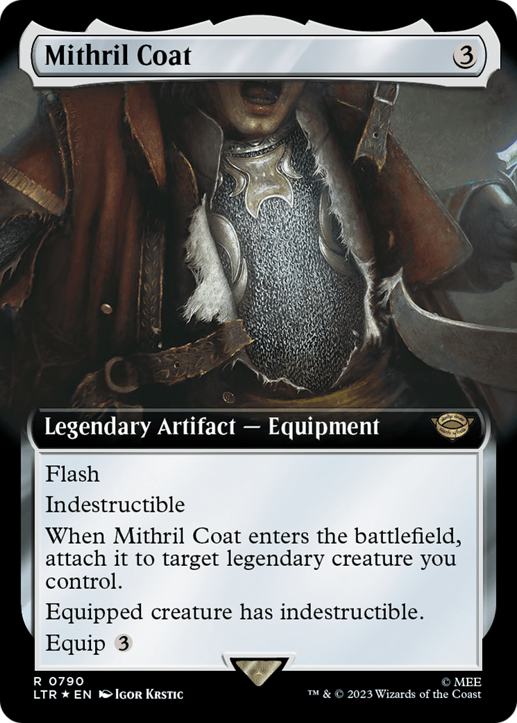 Mithril Coat (Extended Art) (Surge Foil) [The Lord of the Rings: Tales of Middle-Earth] | Game Grid - Logan
