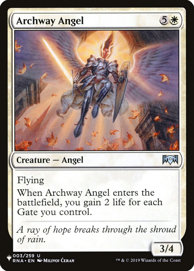 Archway Angel [The List] | Game Grid - Logan