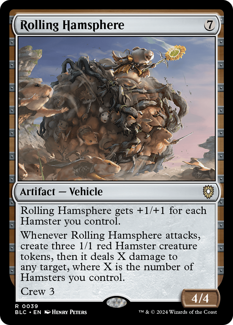 Rolling Hamsphere [Bloomburrow Commander] | Game Grid - Logan