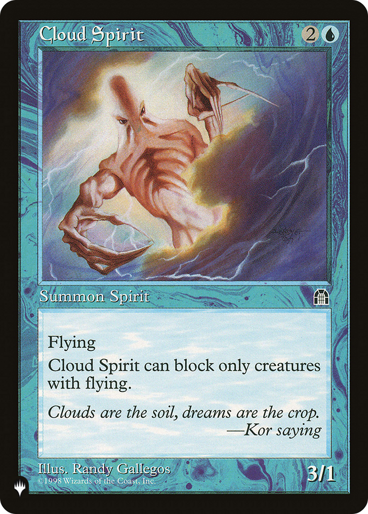 Cloud Spirit [The List Reprints] | Game Grid - Logan