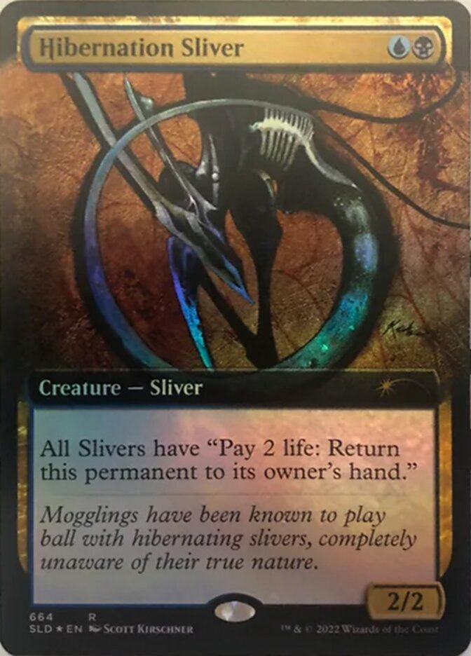 Hibernation Sliver (Extended Art) [Secret Lair Drop Promos] | Game Grid - Logan