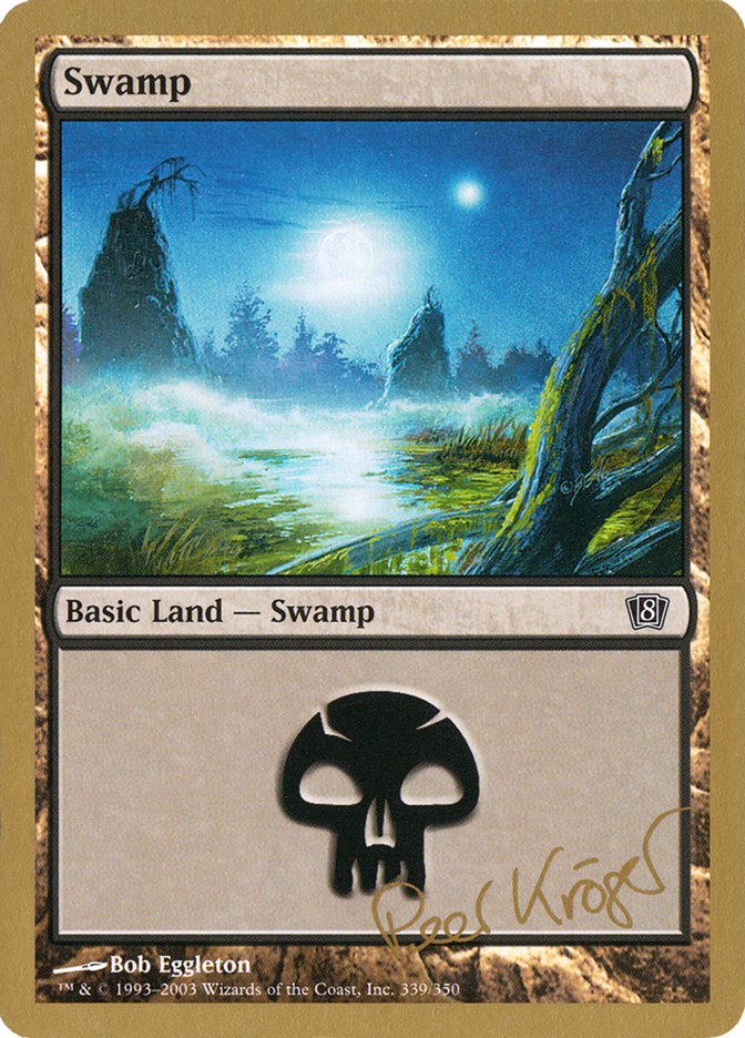 Swamp (pk339) (Peer Kroger) [World Championship Decks 2003] | Game Grid - Logan