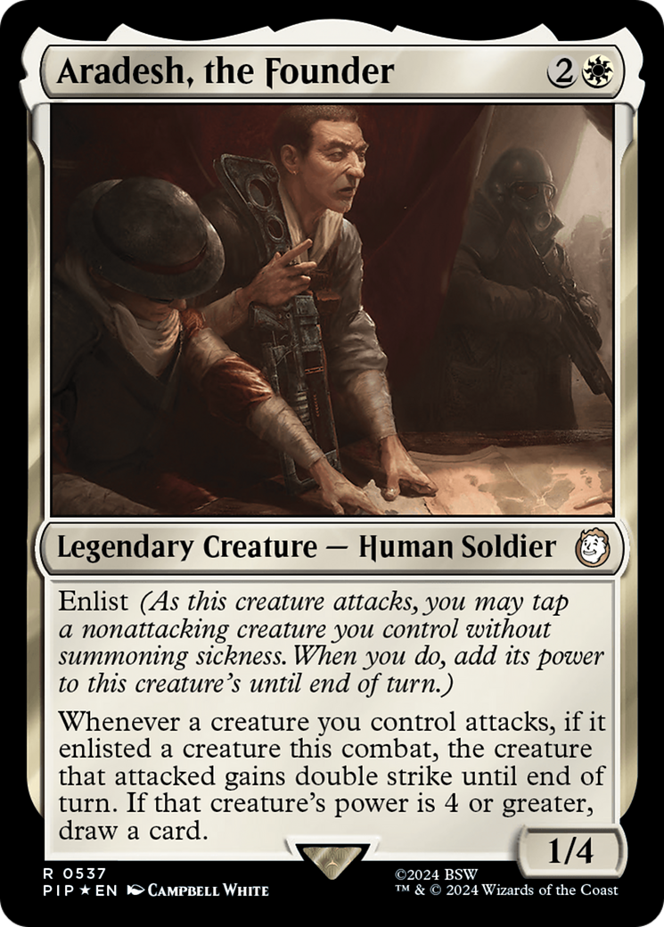 Aradesh, the Founder (Surge Foil) [Fallout] | Game Grid - Logan