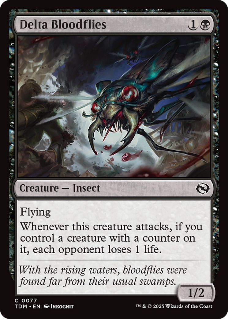 Delta Bloodflies [Tarkir: Dragonstorm] | Game Grid - Logan