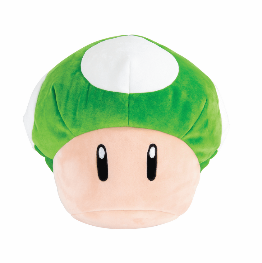 Nintendo Plush: 1-Up Mushroom (15in) | Game Grid - Logan