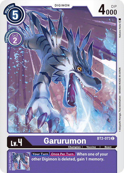 Garurumon [BT2-073] [Release Special Booster Ver.1.0] | Game Grid - Logan