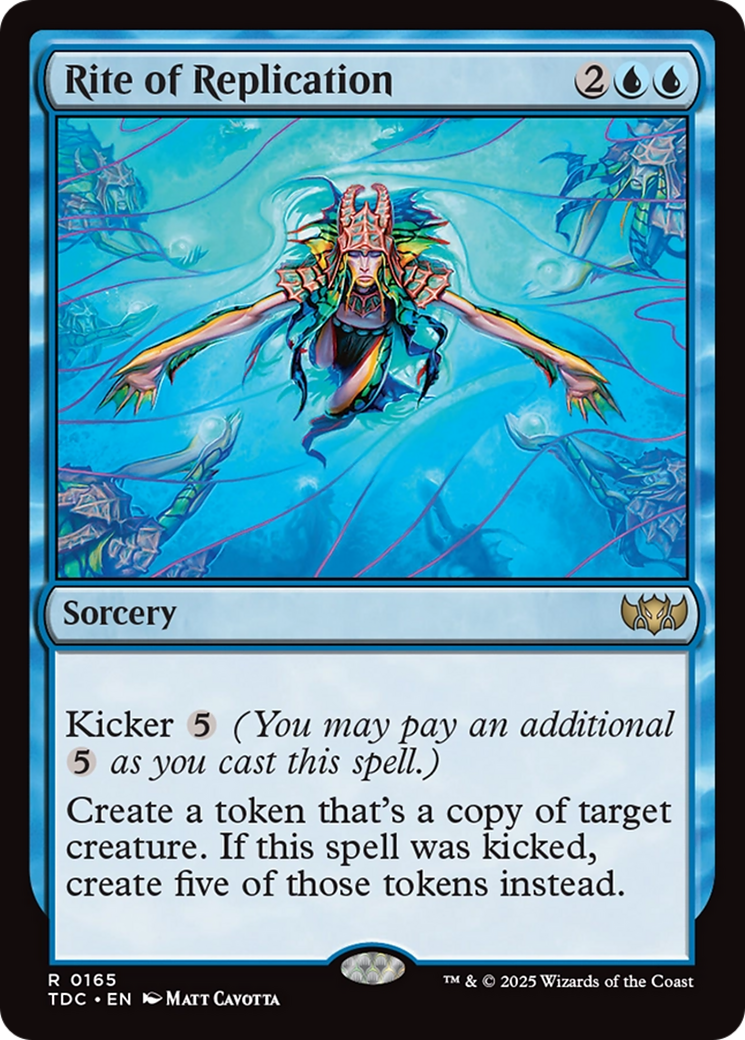 Rite of Replication [Tarkir: Dragonstorm Commander] | Game Grid - Logan