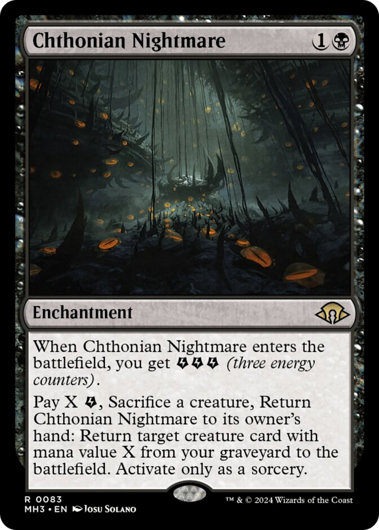 Chthonian Nightmare [Modern Horizons 3] | Game Grid - Logan