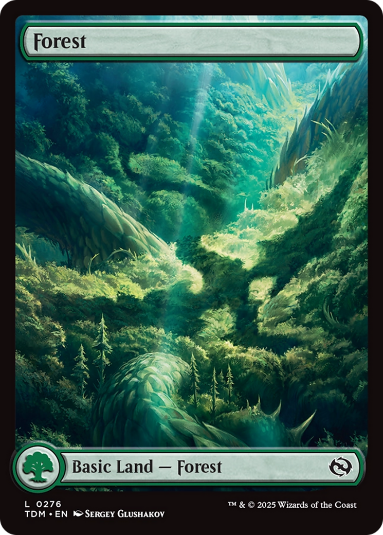 Forest (0276) [Tarkir: Dragonstorm] | Game Grid - Logan