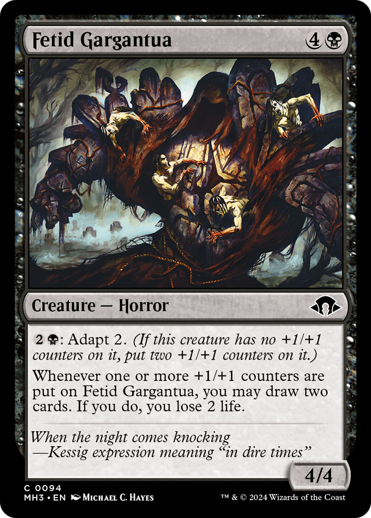 Fetid Gargantua [Modern Horizons 3] | Game Grid - Logan