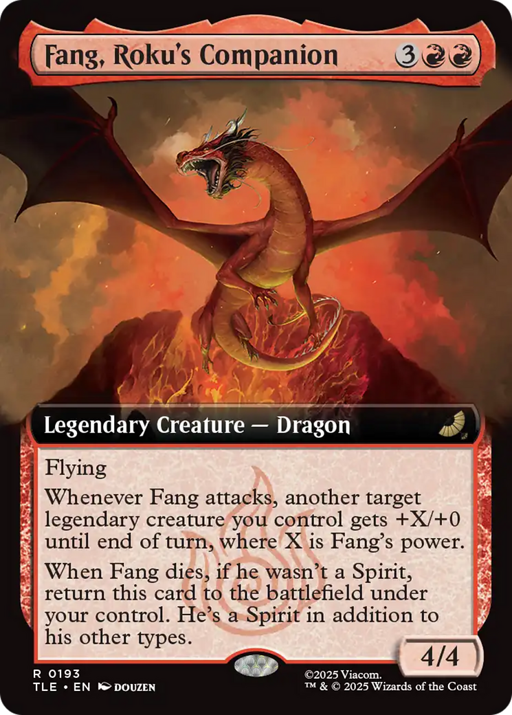 Fang, Roku's Companion (Extended Art) [Avatar: The Last Airbender: Eternal-Legal] | Game Grid - Logan