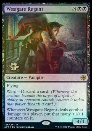 Westgate Regent [Dungeons & Dragons: Adventures in the Forgotten Realms Prerelease Promos] | Game Grid - Logan
