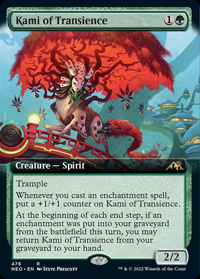 Kami of Transience (Extended Art) [Kamigawa: Neon Dynasty] | Game Grid - Logan