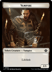 Vampire // Bat Double-Sided Token [The Lost Caverns of Ixalan Tokens] | Game Grid - Logan