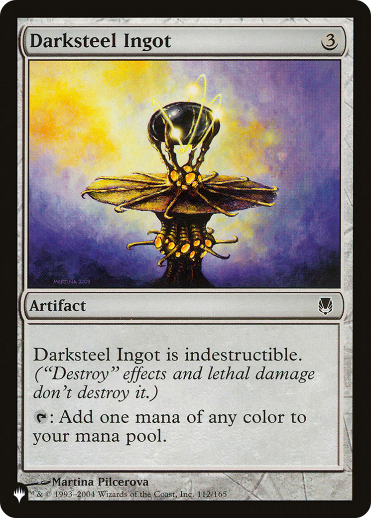 Darksteel Ingot [The List Reprints] | Game Grid - Logan