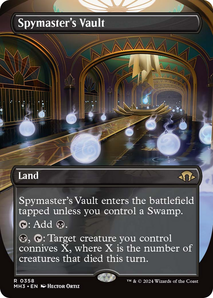 Spymaster's Vault (Borderless) [Modern Horizons 3] | Game Grid - Logan