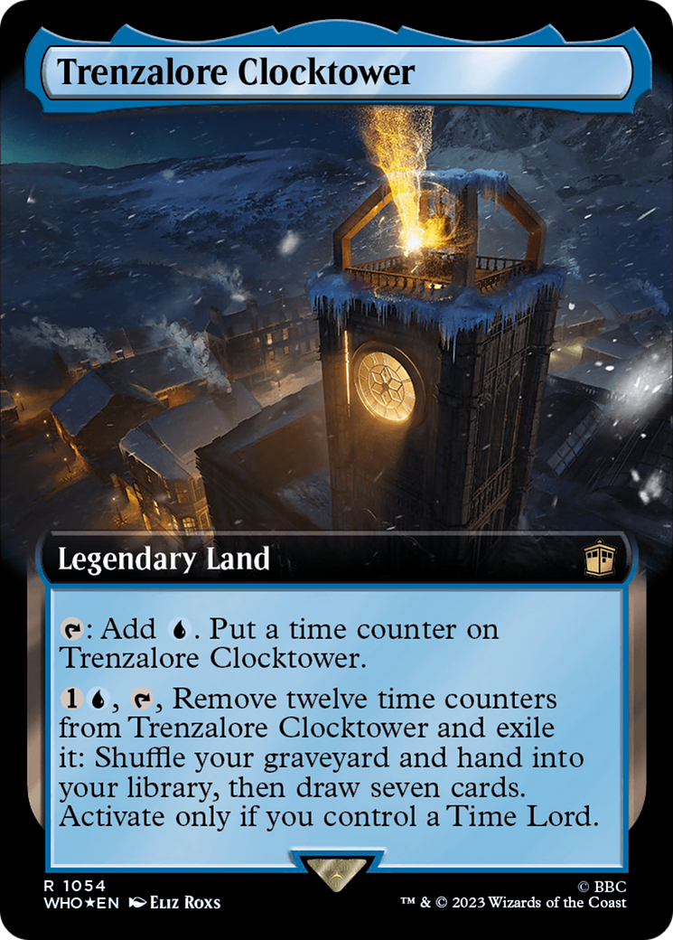 Trenzalore Clocktower (Extended Art) (Surge Foil) [Doctor Who] | Game Grid - Logan