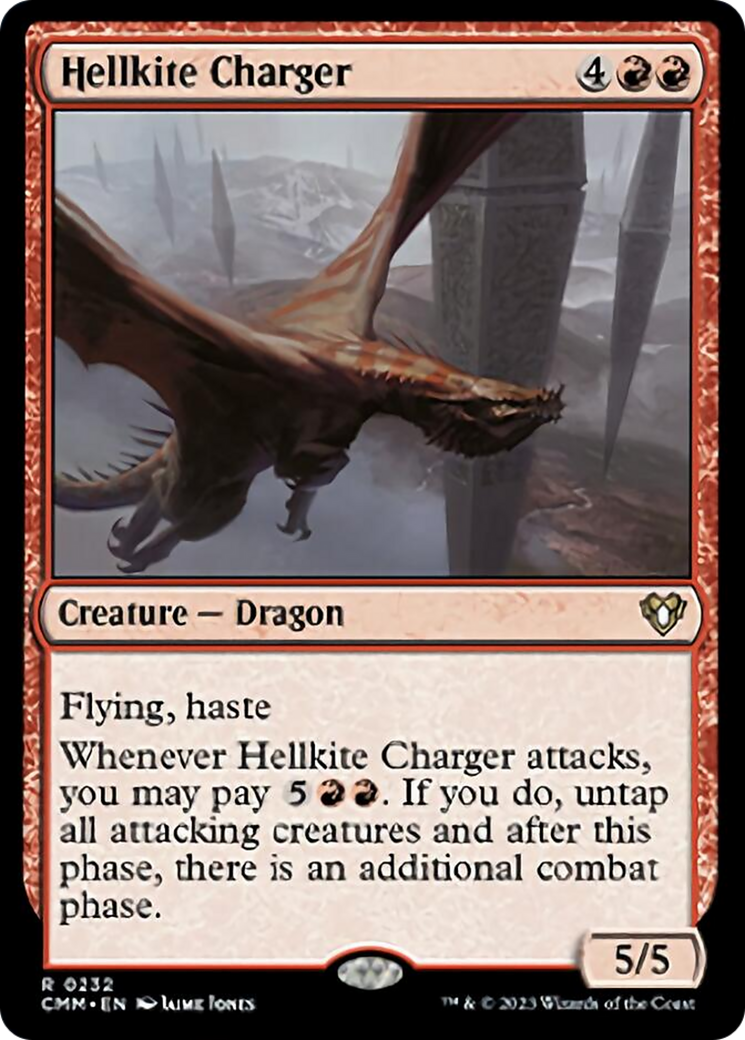 Hellkite Charger [Commander Masters] | Game Grid - Logan