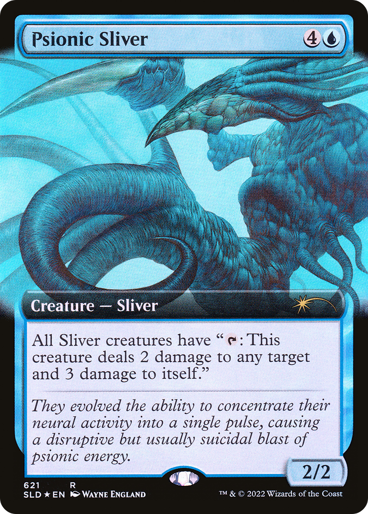 Psionic Sliver (Extended Art) [Secret Lair Drop Promos] | Game Grid - Logan