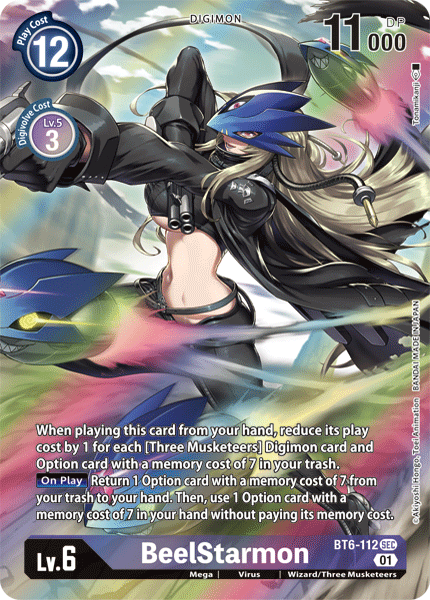 BeelStarmon [BT6-112] (Alternate Art) [Double Diamond] | Game Grid - Logan