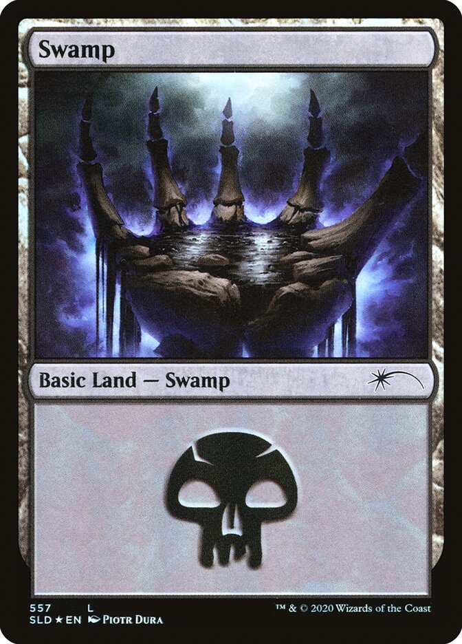 Swamp (Discarding) (557) [Secret Lair Drop Promos] | Game Grid - Logan