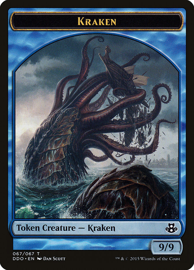 Kraken Token [Duel Decks: Elspeth vs. Kiora] | Game Grid - Logan