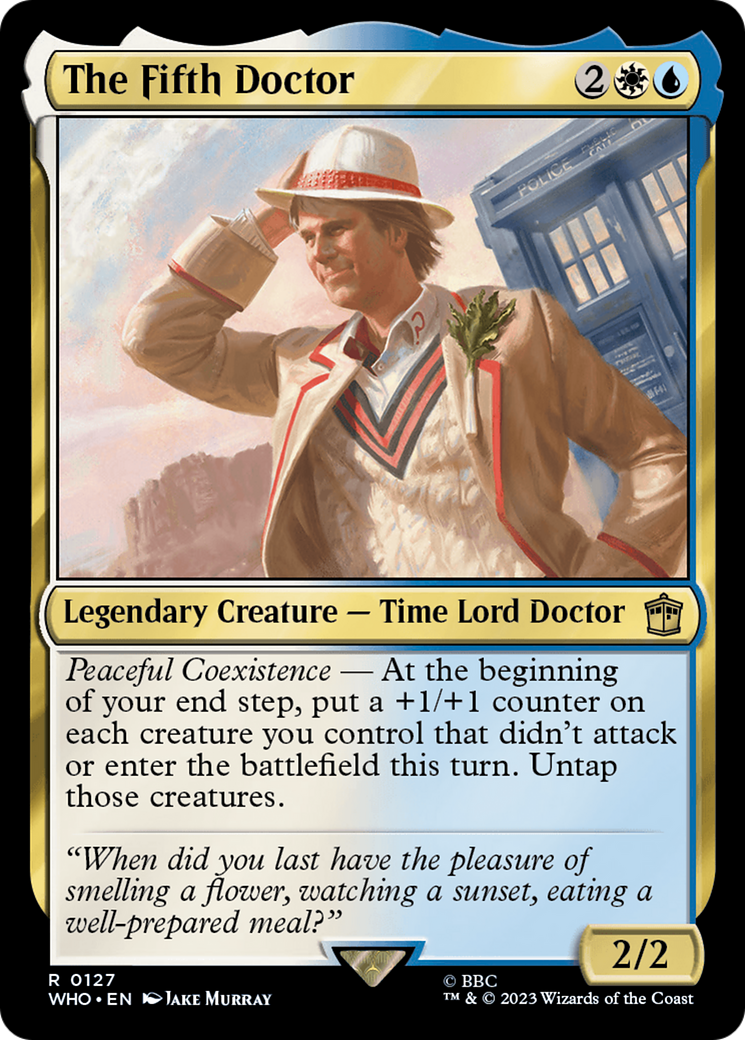 The Fifth Doctor [Doctor Who] | Game Grid - Logan