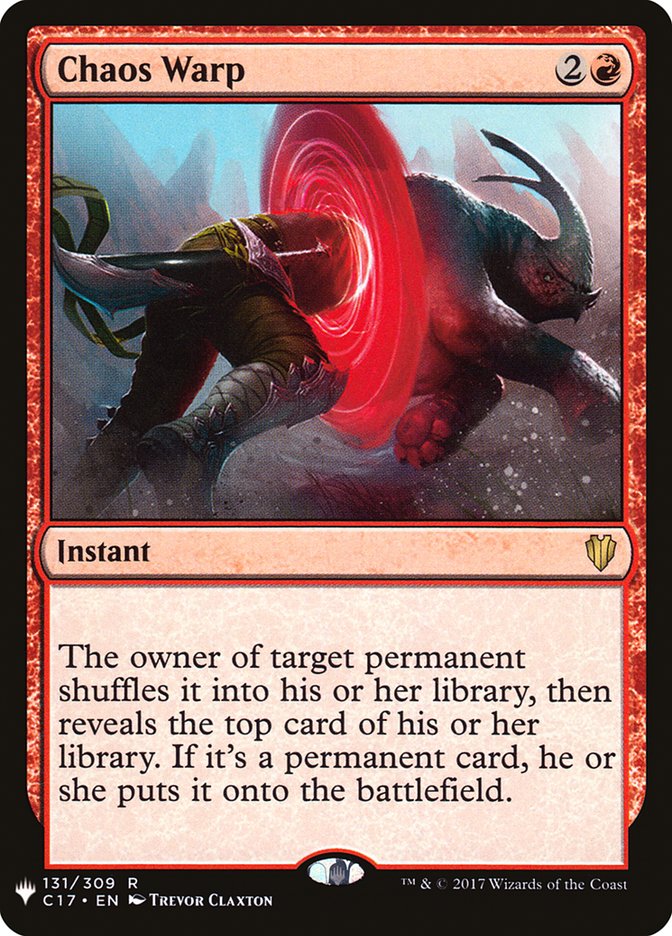 Chaos Warp (C17) [The List] | Game Grid - Logan