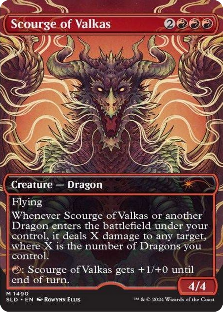 Scourge of Valkas (Rainbow Foil) [Secret Lair Drop Series] | Game Grid - Logan
