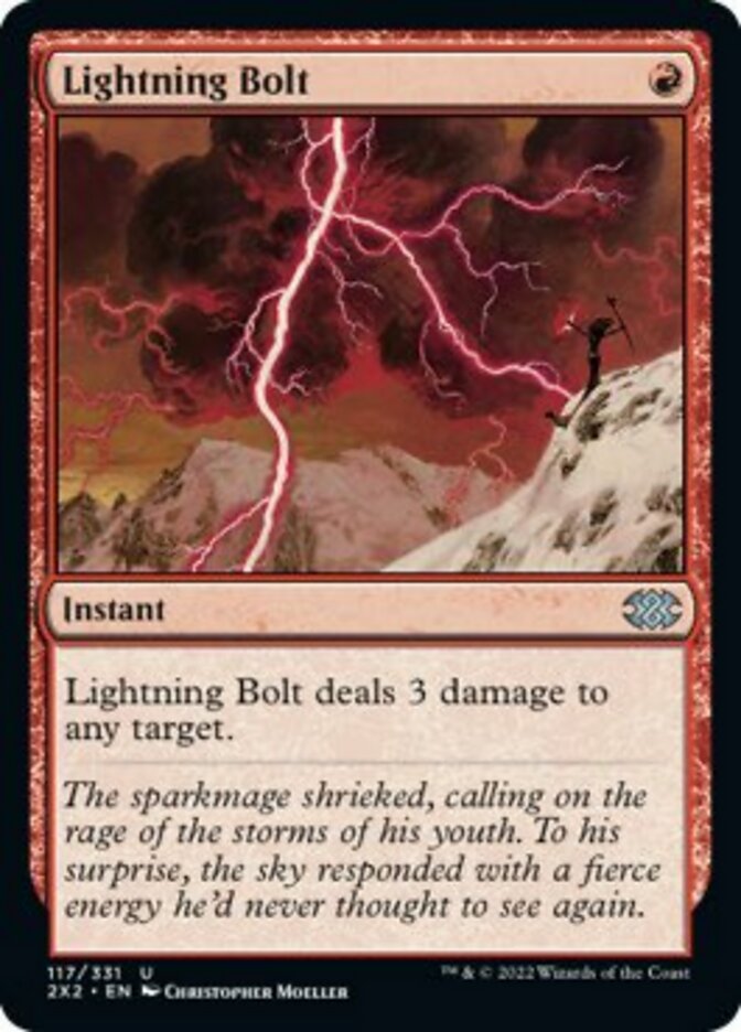 Lightning Bolt [Double Masters 2022] | Game Grid - Logan