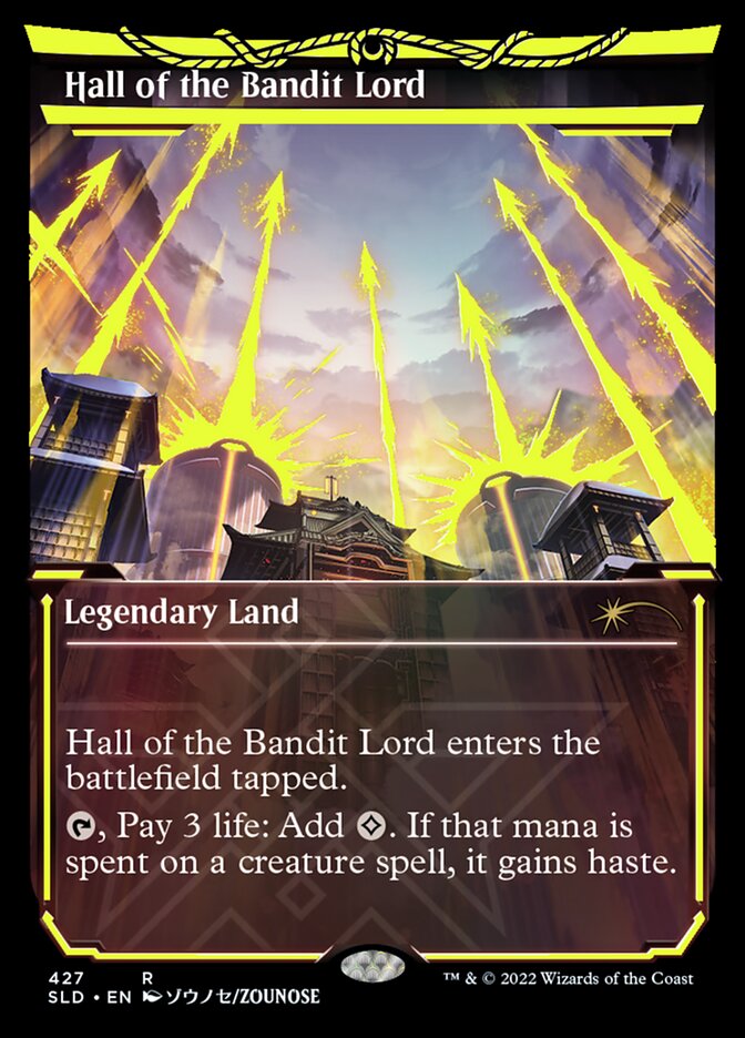 Hall of the Bandit Lord (Neon Ink Yellow) [Secret Lair Drop Series] | Game Grid - Logan