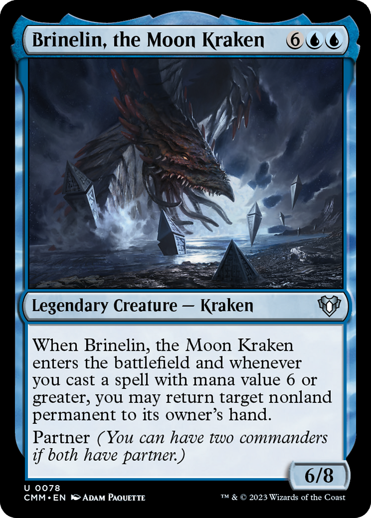 Brinelin, the Moon Kraken [Commander Masters] | Game Grid - Logan