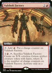 Vulshok Factory (Extended Art) [Phyrexia: All Will Be One Commander] | Game Grid - Logan