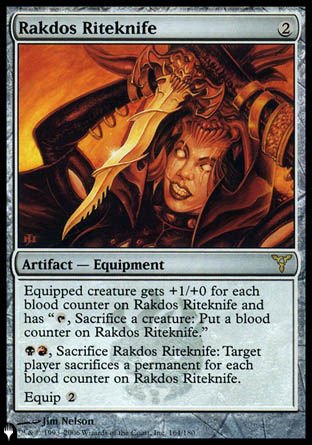 Rakdos Riteknife [The List] | Game Grid - Logan