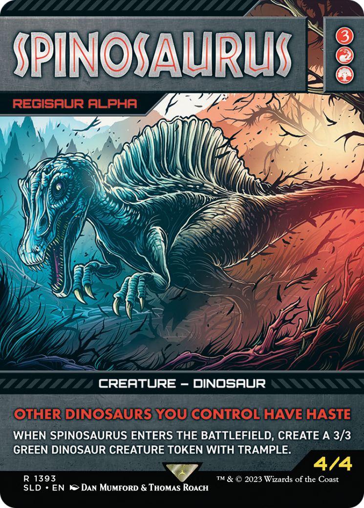 Spinosaurus - Regisaur Alpha [Secret Lair Drop Series] | Game Grid - Logan